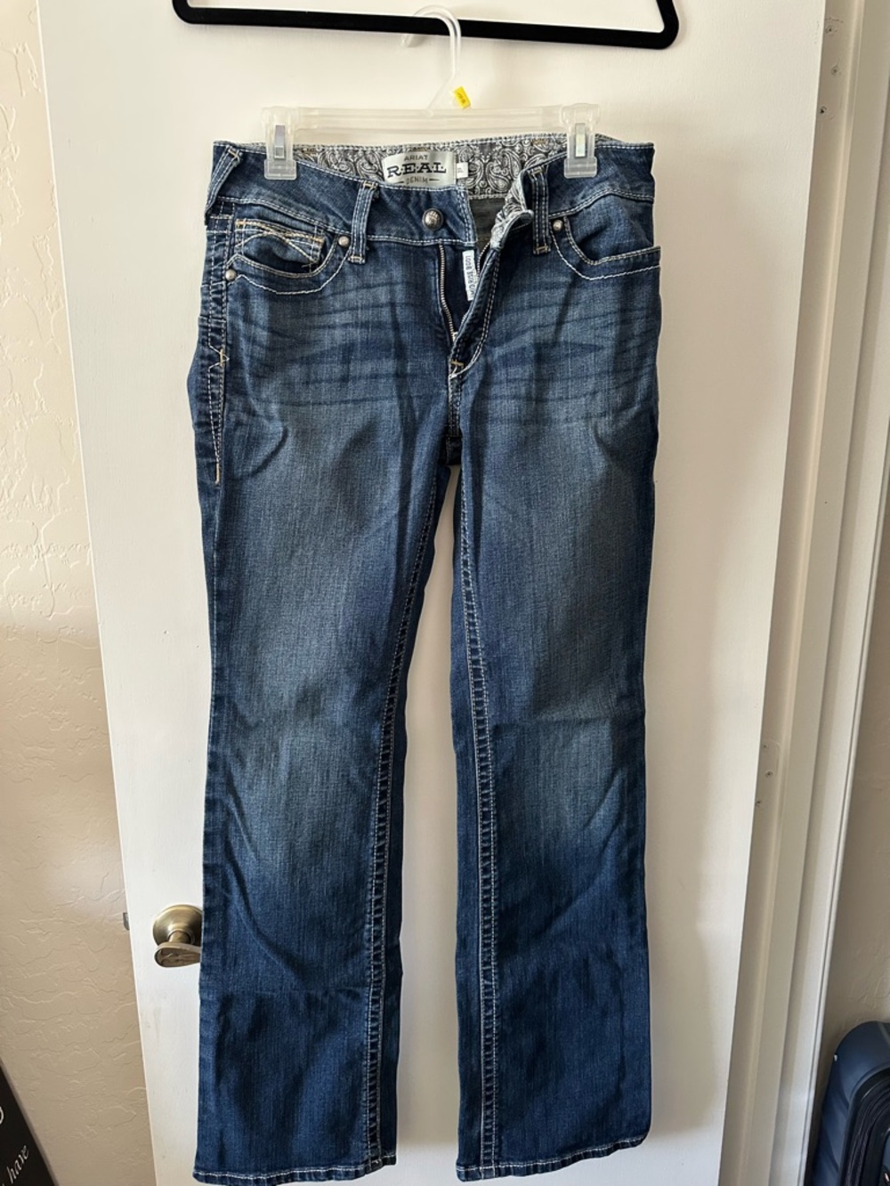 Ariat Women's Dark Blue Boot Cut Jeans